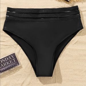 NWT SHEIN High Waist bikini bottoms M